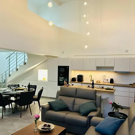 Villa Cathedral Ceiling W Theater, Grande Terrace, Garden And Parking *